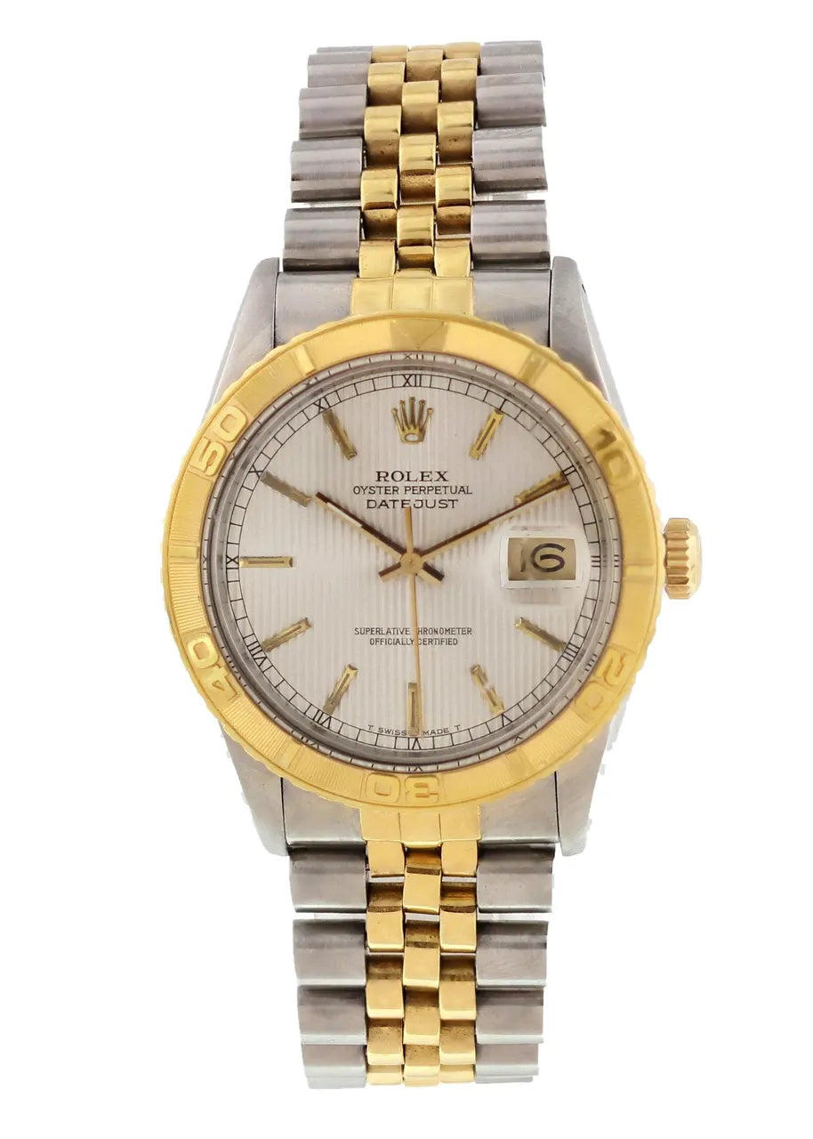 datejust Rolex Two-Tone Silver Dial