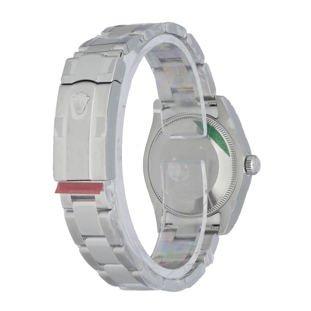 Rolex Datejust Silver Dial oyster - Hình 4