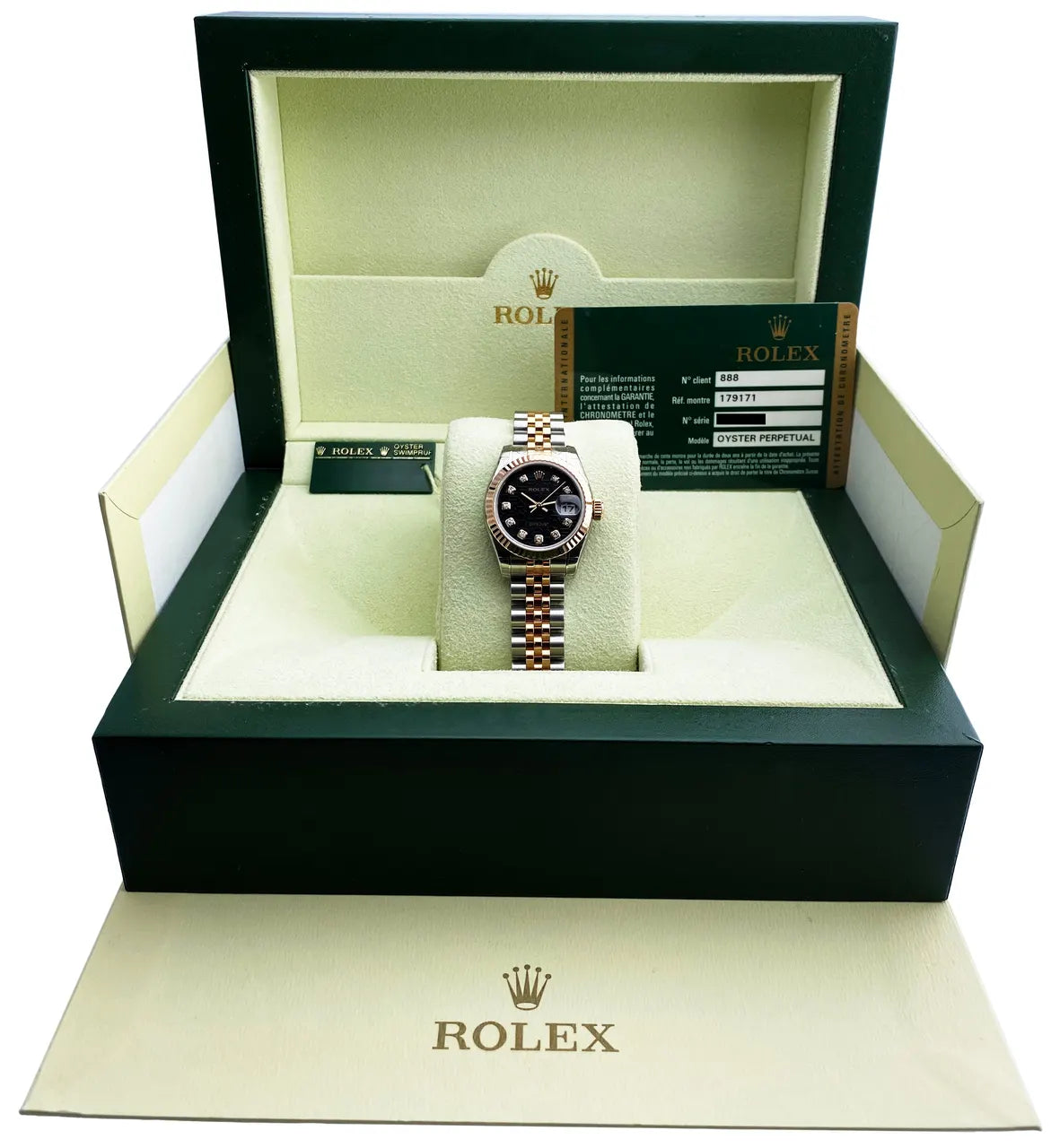 Rolex Black Diamond Jubilee Two-Tone - Hình 2