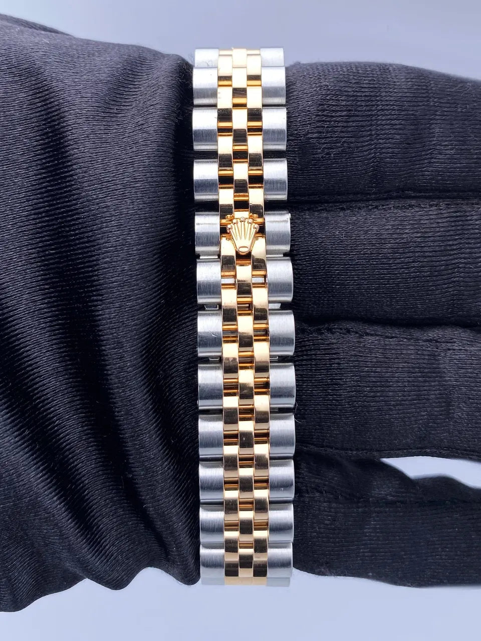 datejust Rolex Two-Tone Black Roman - Hình 6