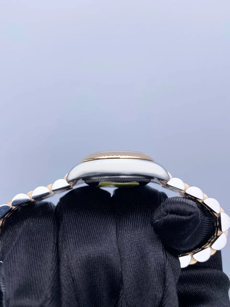 datejust Rolex Two-Tone Black Roman - Hình 4