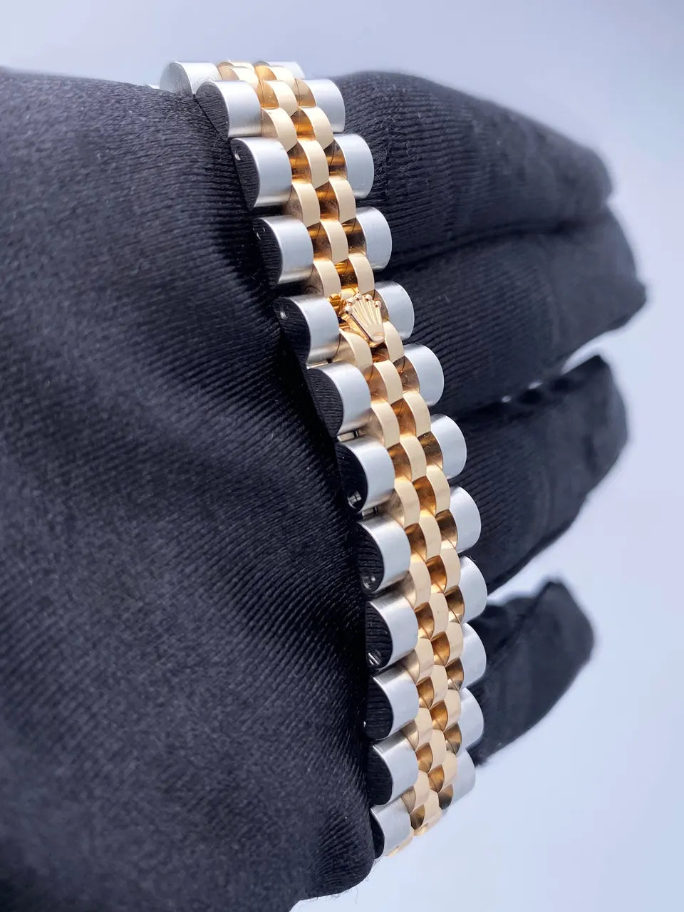 datejust Rolex Two-Tone Black Roman - Hình 5
