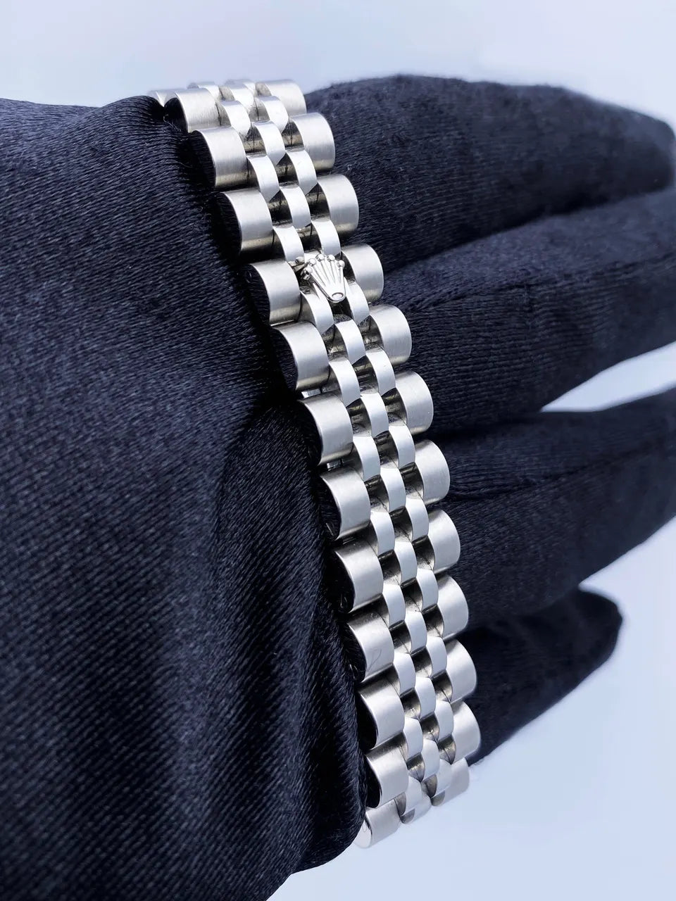 Rolex White Roman Dial Ladies - Hình 5