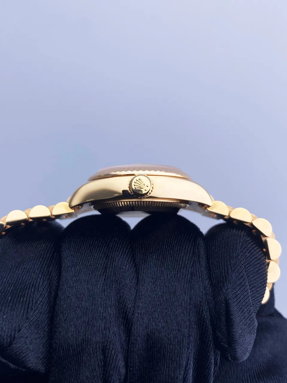 Rolex Gold Pink Dial - Hình 4