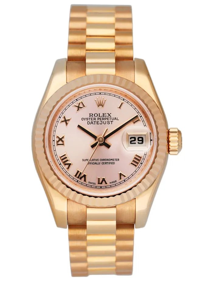 Rolex Gold Pink Dial