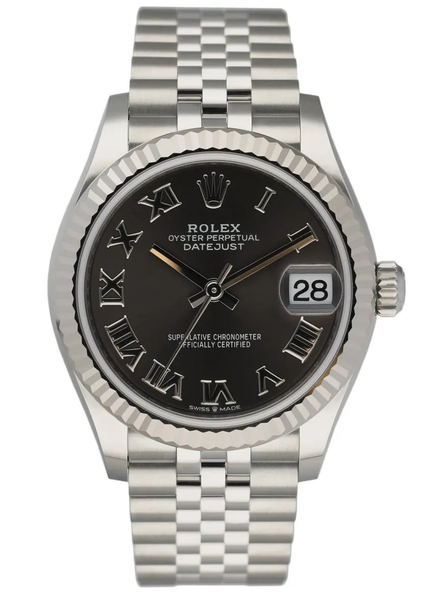 Rolex Datejust Rhodium Roman Dial Stainless Steel