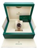 Rolex Chocolate Diamond Bezel