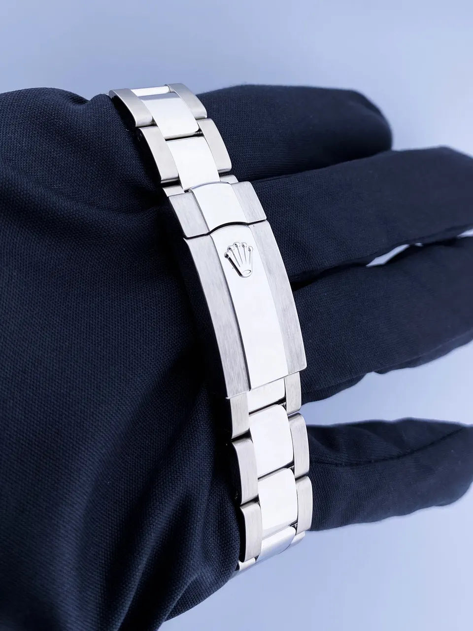 Rolex Datejust Blue Diamond Bezel Steel - Hình 6