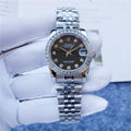 Rolex Steel Black Diamond