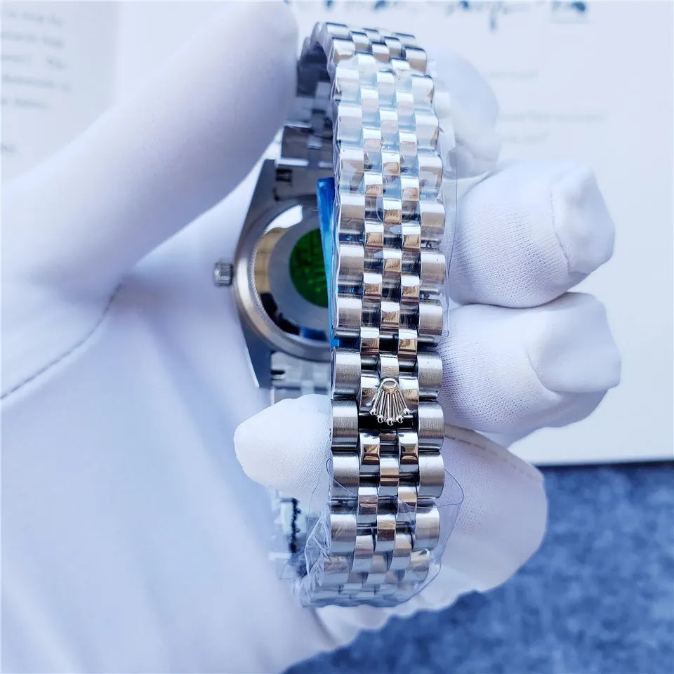 Rolex Steel Black Diamond - Hình 4
