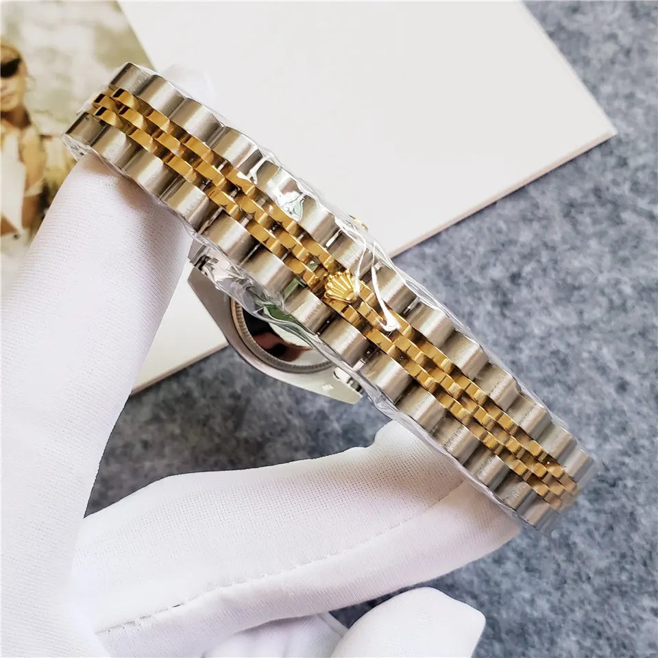 Rolex Ladies Gold Diamond Dial - Hình 2