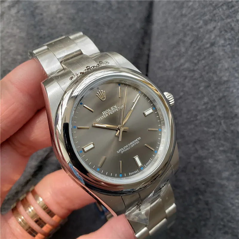 Rolex Grey Dial Steel - Hình 4