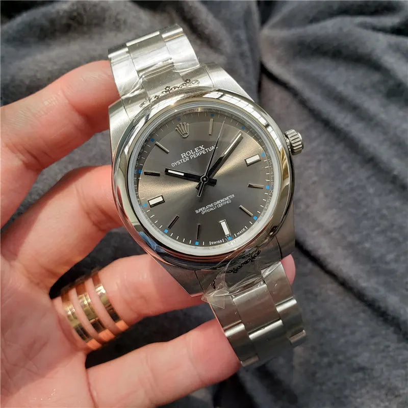 Rolex Grey Dial Steel - Hình 2
