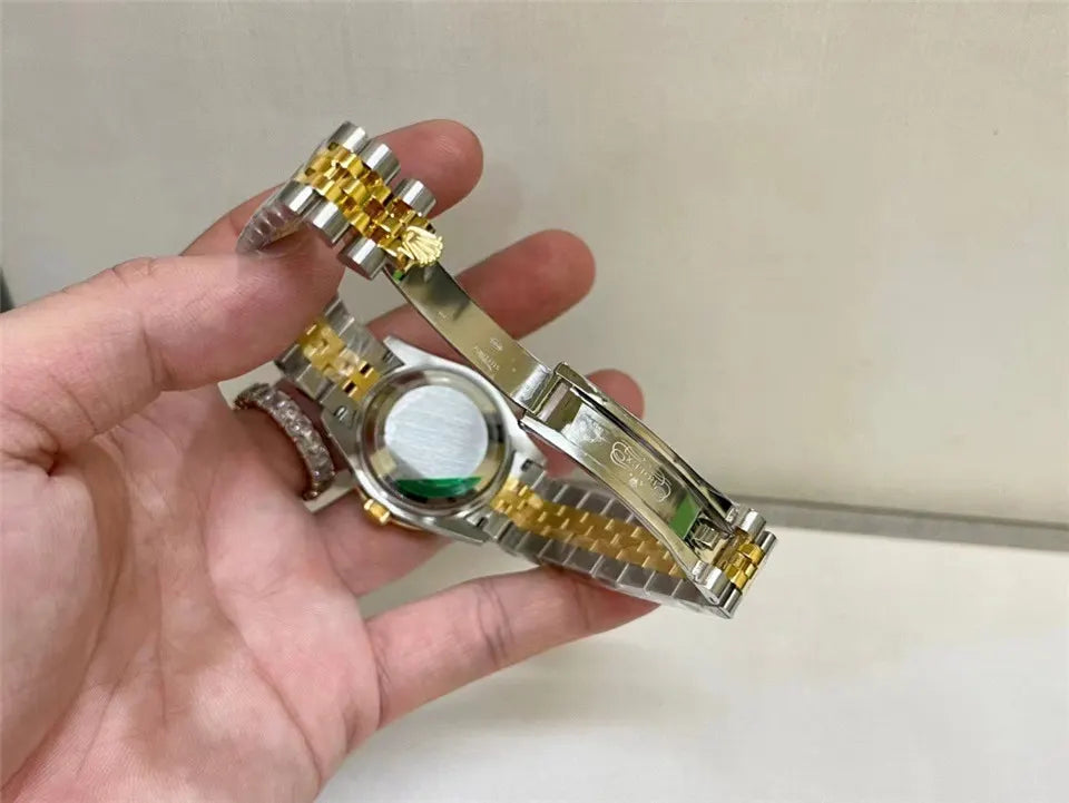 Rolex Datejust Olive Green Diamond Bezel - Hình 8