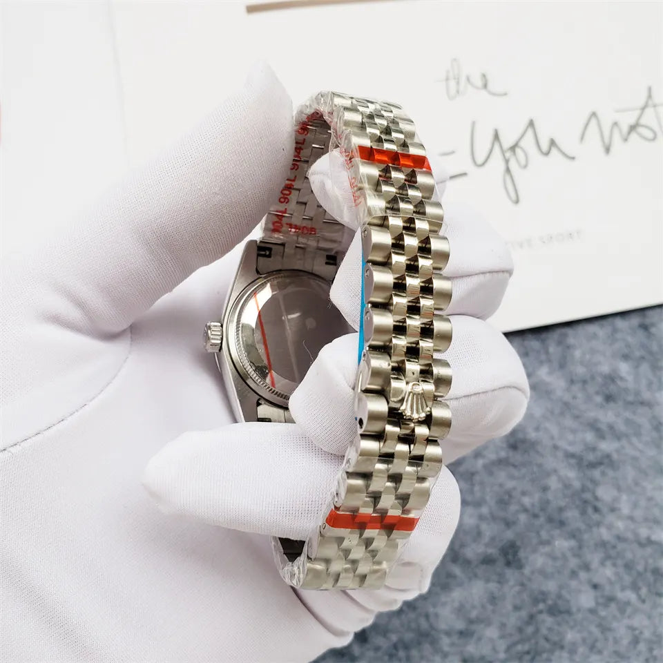 Rolex Floral Blue Datejust - Hình 5