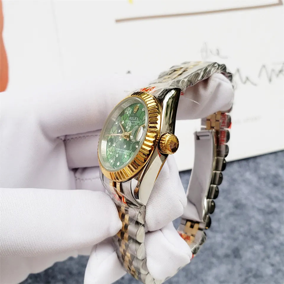 Rolex Green Clover Datejust - Hình 7