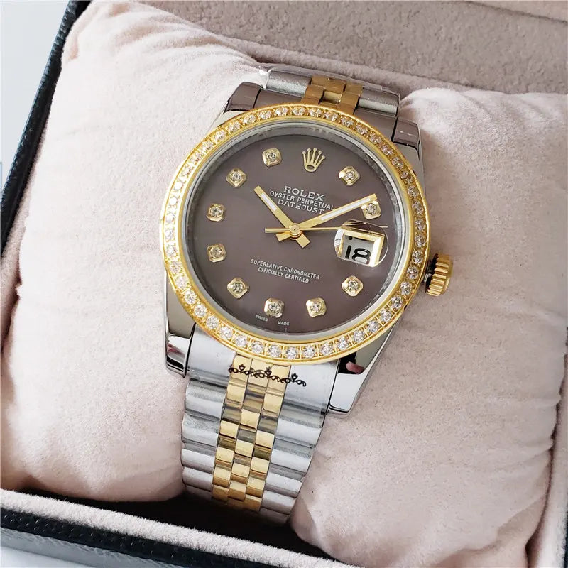 Rolex Datejust Grey Diamond - Hình 6
