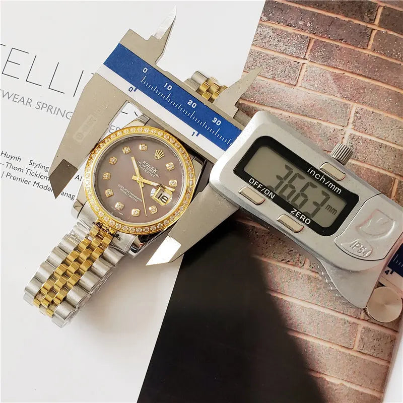 Rolex Datejust Grey Diamond - Hình 2
