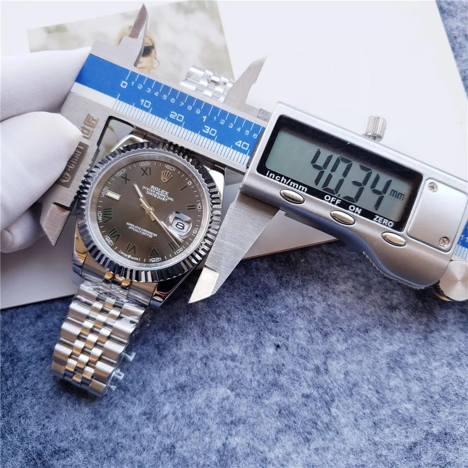 Rolex Rhodium Roman Dial - Hình 2