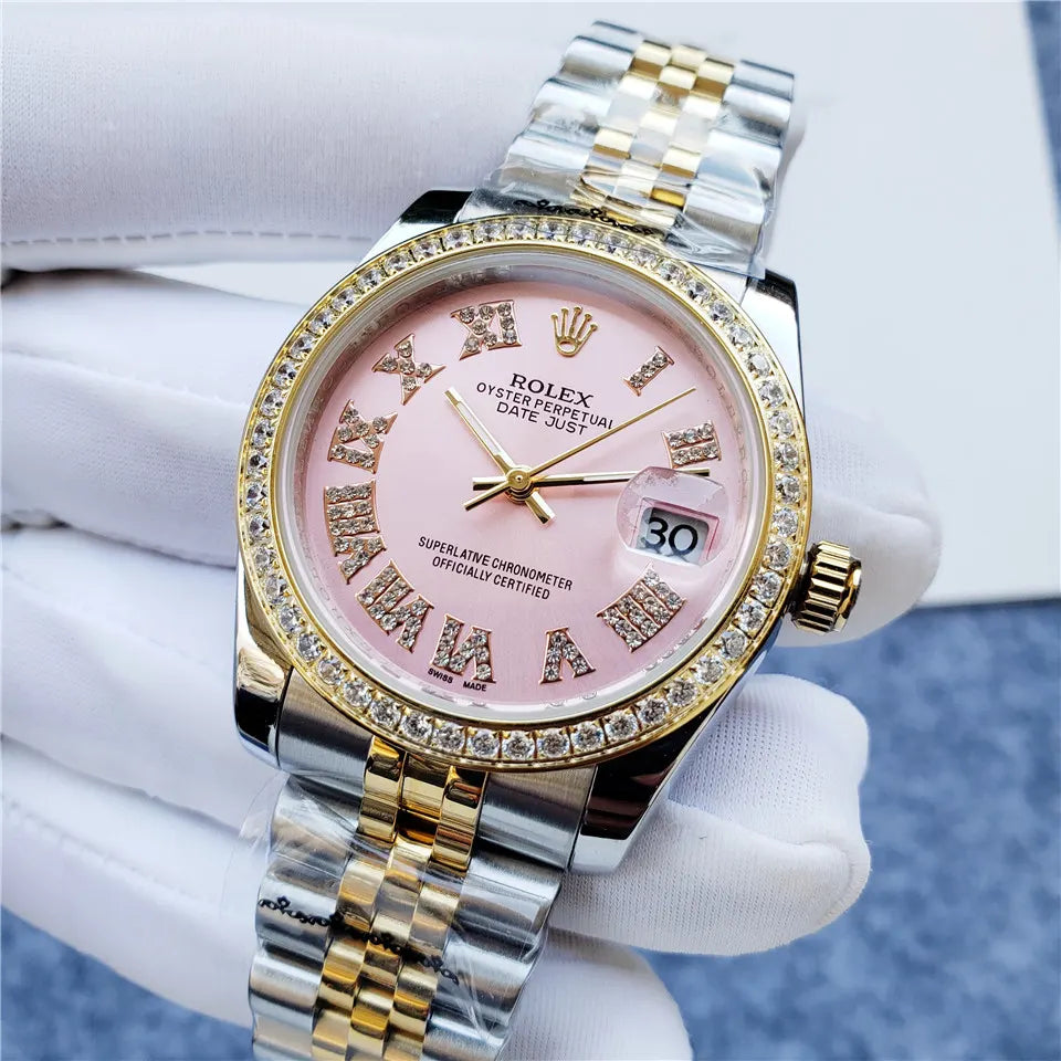 Rolex Pink Diamond Two-Tone - Hình 4