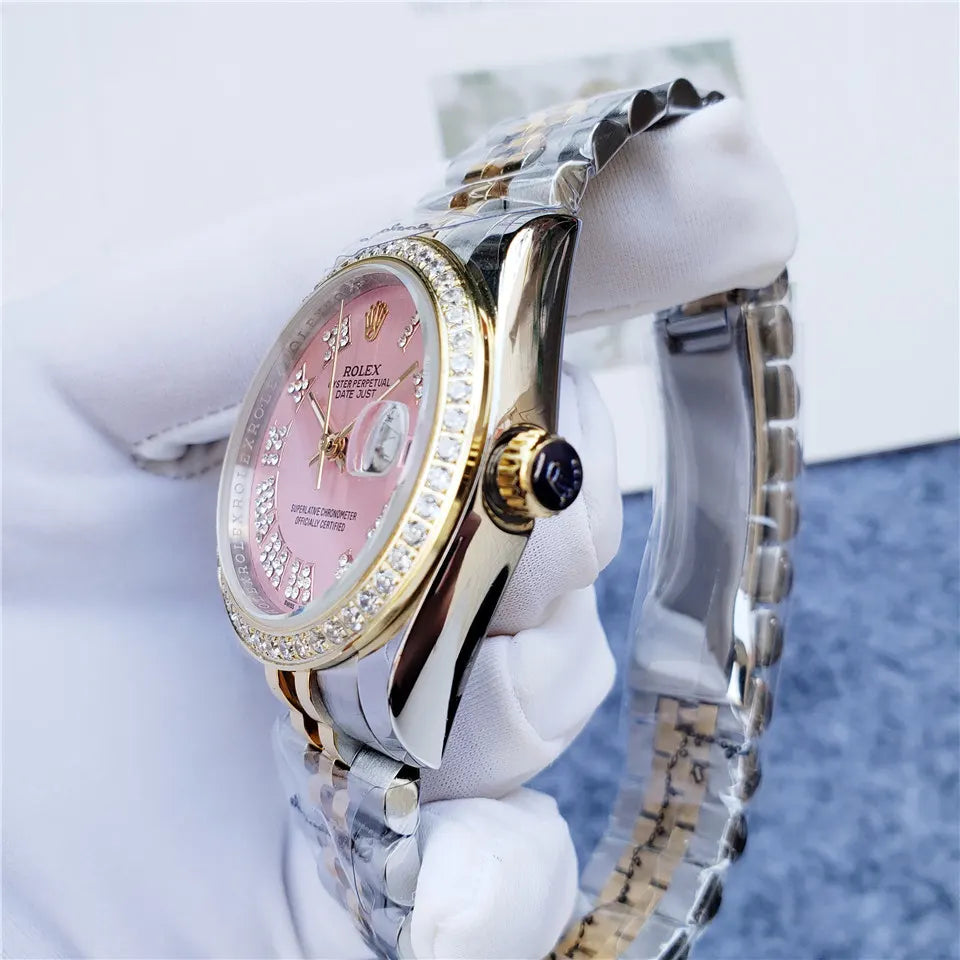 Rolex Pink Diamond Two-Tone - Hình 6