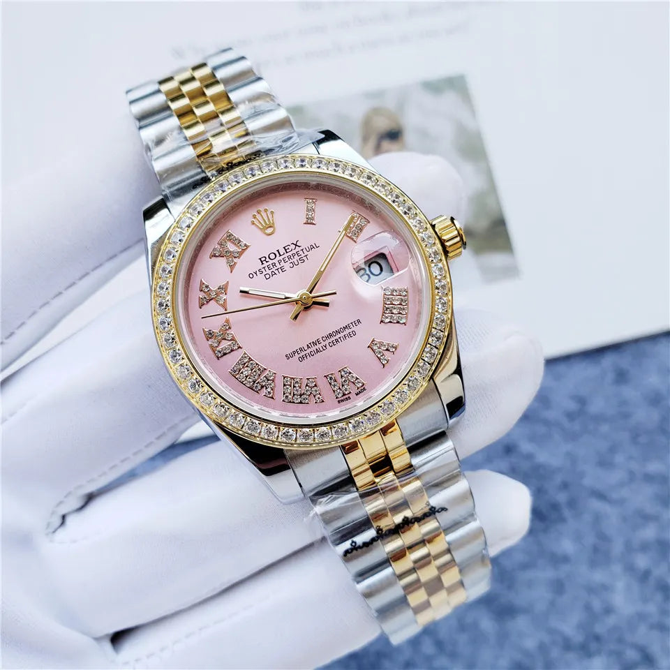 Rolex Pink Diamond Two-Tone - Hình 9