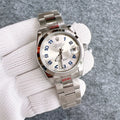 Rolex Datejust Silver Blue