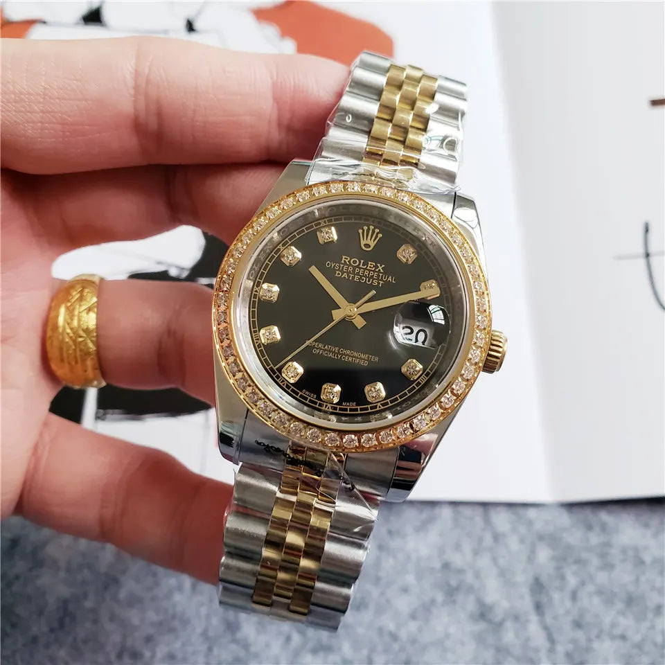 Rolex Black Diamond Jubilee Two-Tone - Hình 6