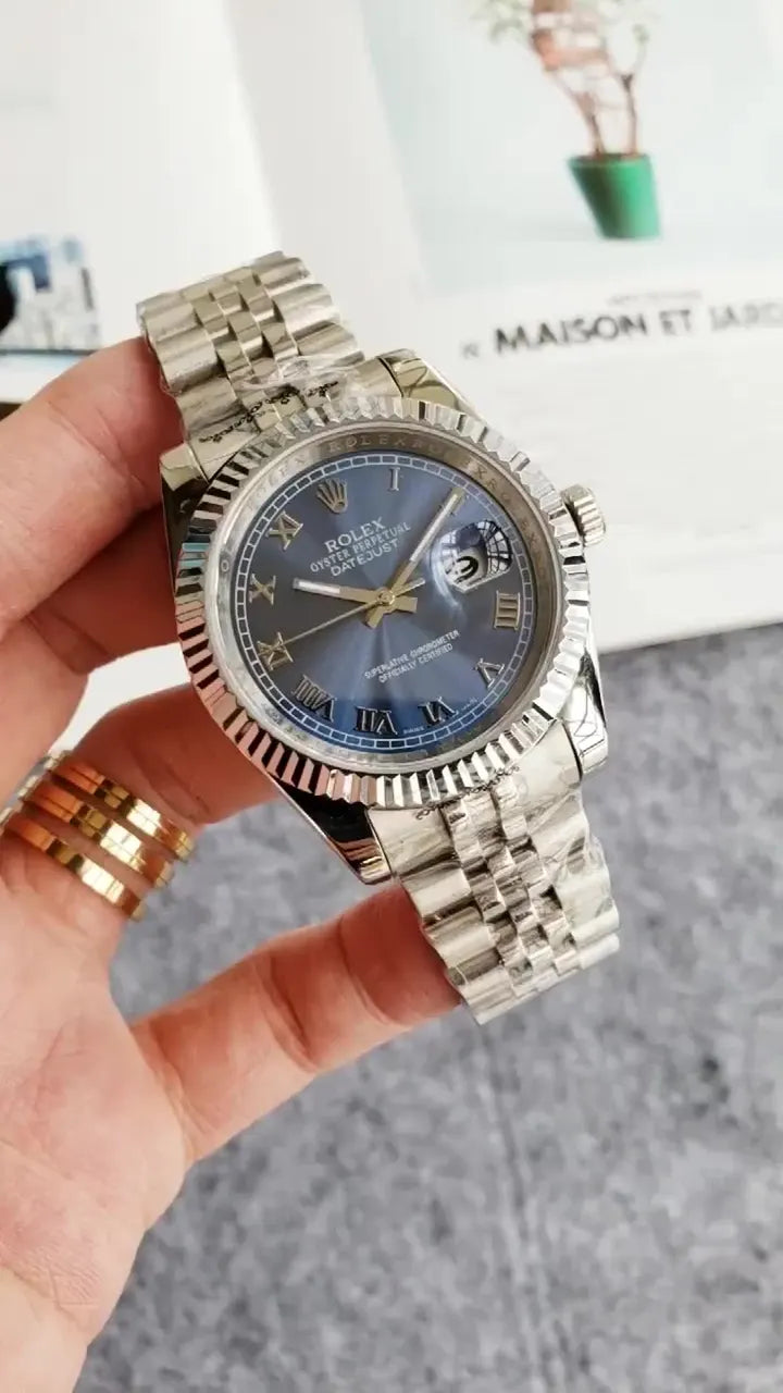 Rolex Blue Roman Dial datejust