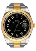 Rolex Two-Tone Black Arabic