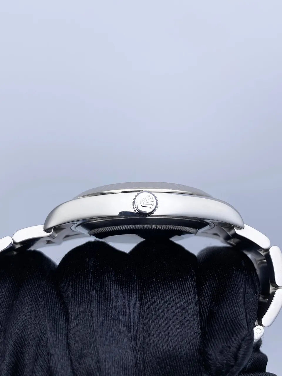 Rolex Silver Blue Datejust - Hình 2