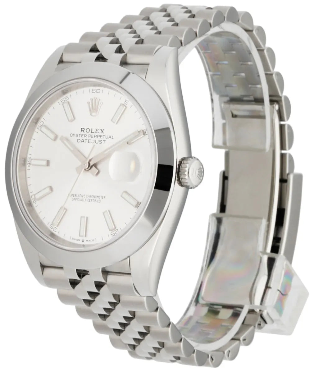 Rolex Datejust Silver Jubilee dial bracelet