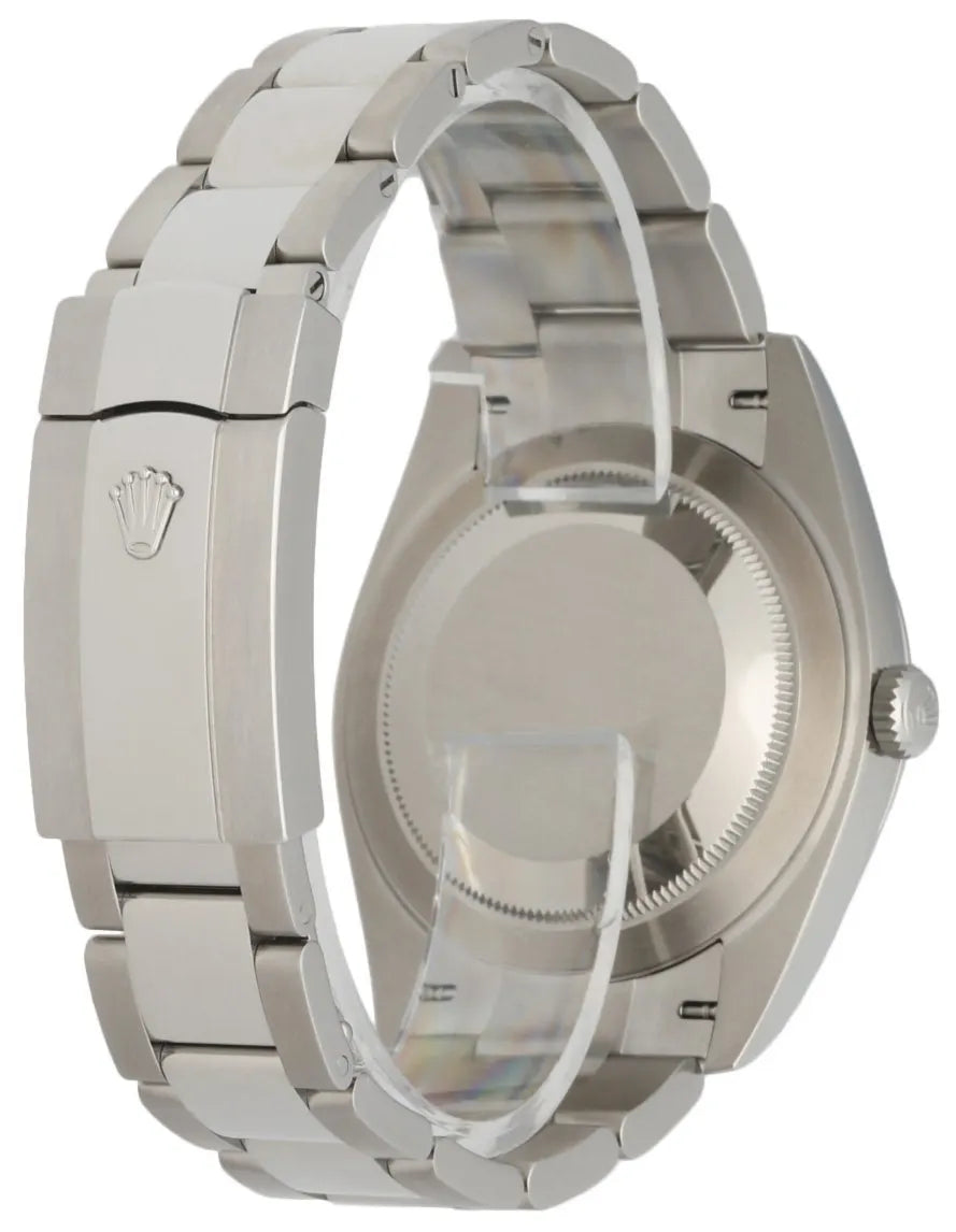 stainless steel Rolex Datejust White Roman Dial - Hình 4