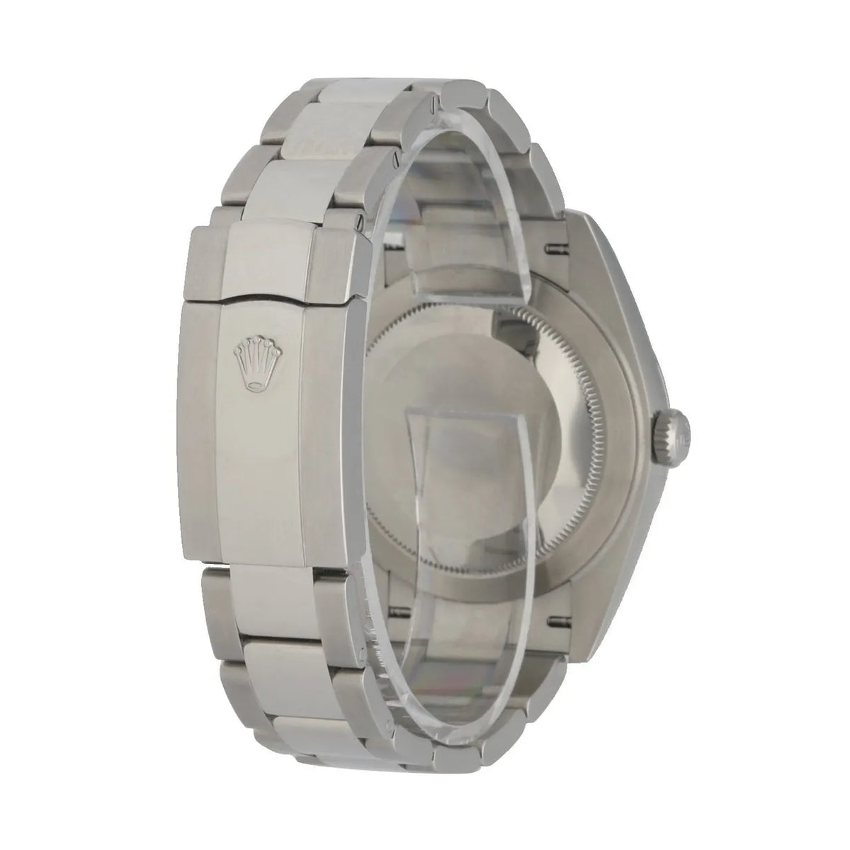 stainless Rolex Datejust 41 White Dial