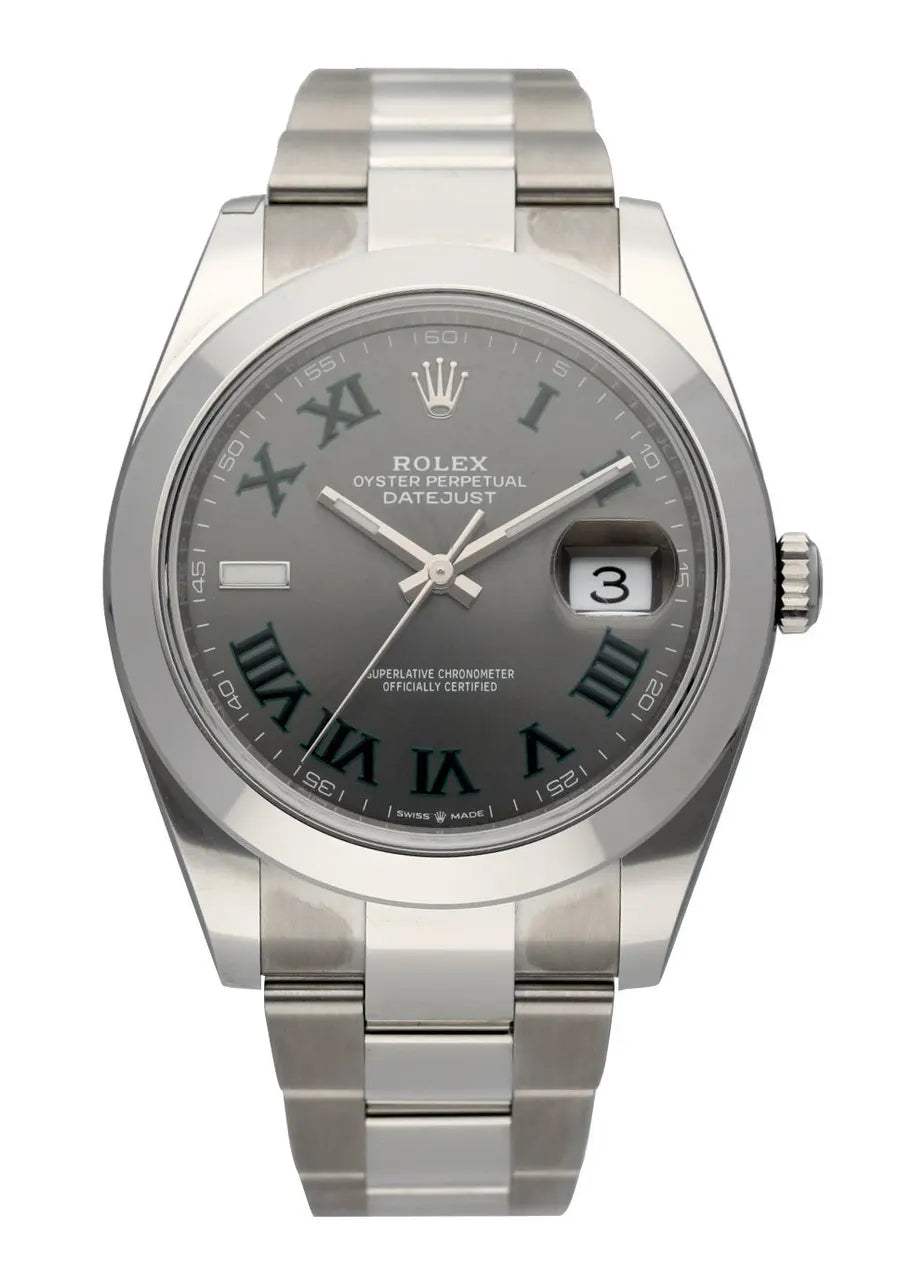 Rolex Slate Green Roman Dial
