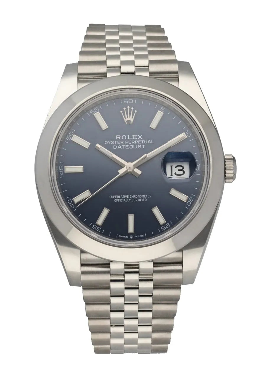 Rolex Datejust 41 Blue - Hình 5