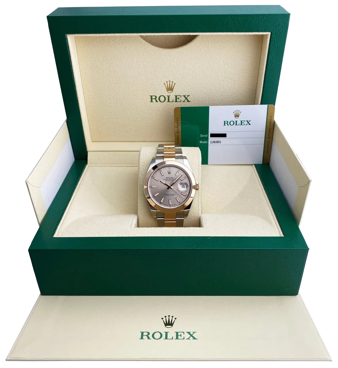 Rolex Rose Gold Champagne