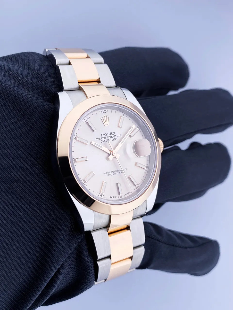 Rolex Rose Gold Champagne - Hình 2