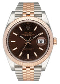 Rolex Chocolate Dial Two-Tone datejust