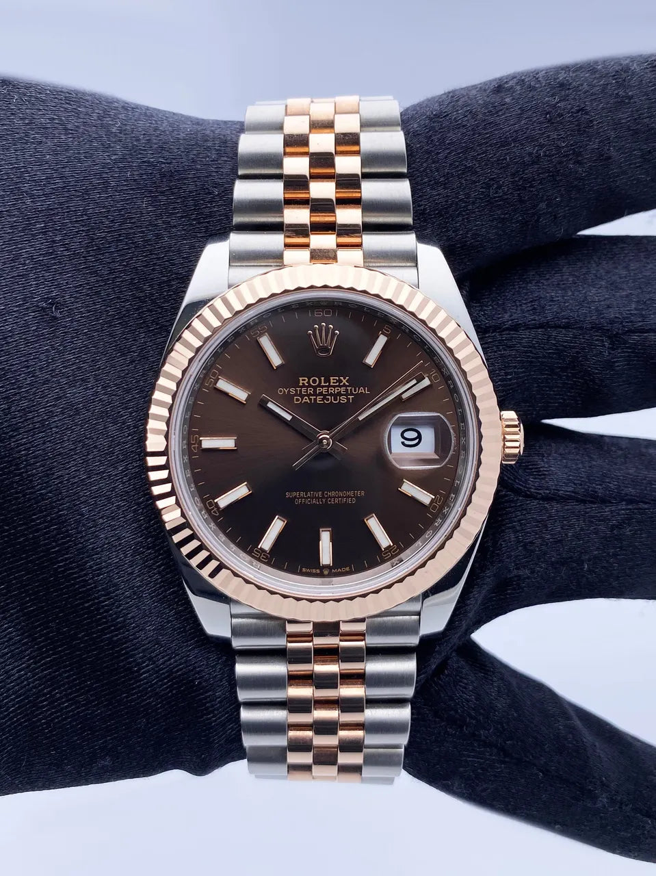 Rolex Chocolate Dial Two-Tone datejust - Hình 3