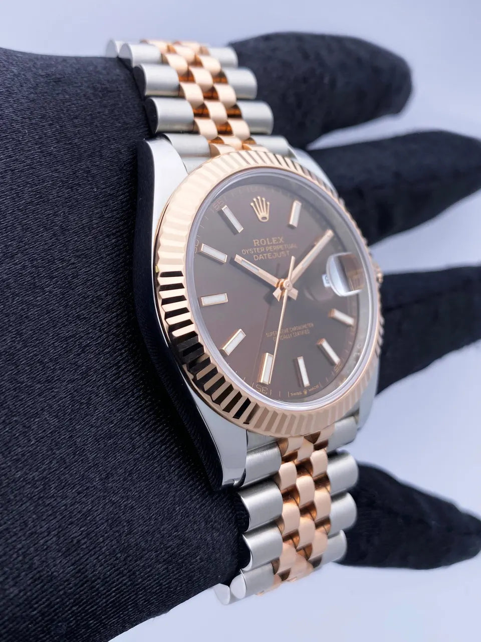 Rolex Chocolate Dial Two-Tone datejust - Hình 4