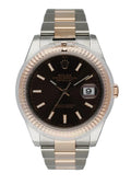 Rolex Chocolate Dial Two-Tone