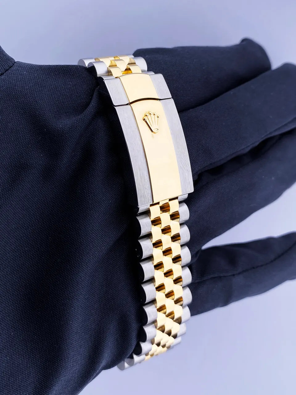 datejust Rolex Slate Green Roman Dial - Hình 5