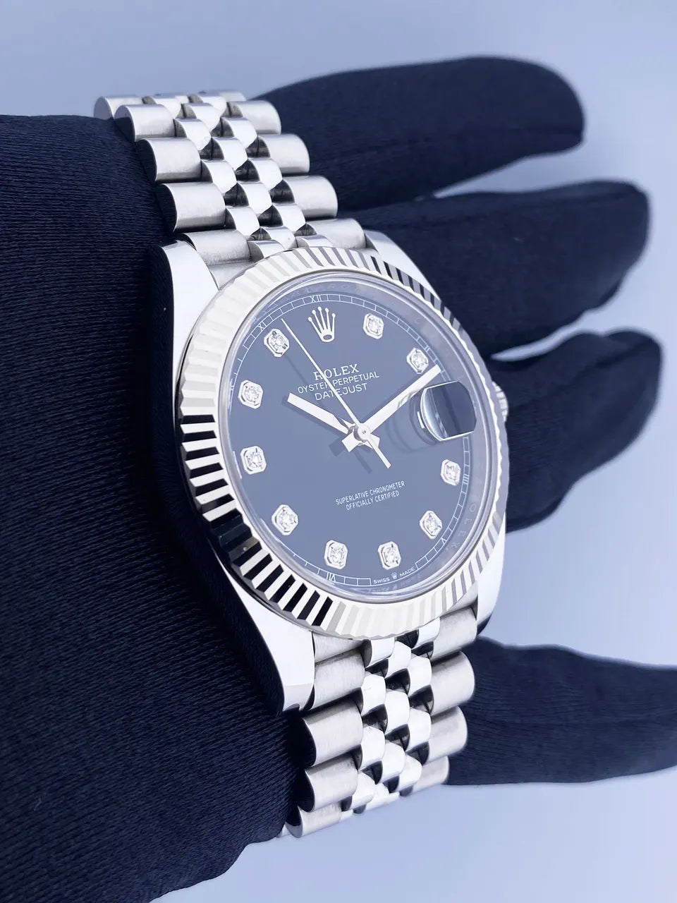 Rolex Black Diamond Dial - Hình 3