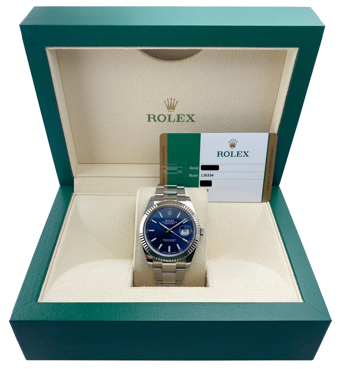 Rolex Datejust Blue Dial Steel - Hình 2