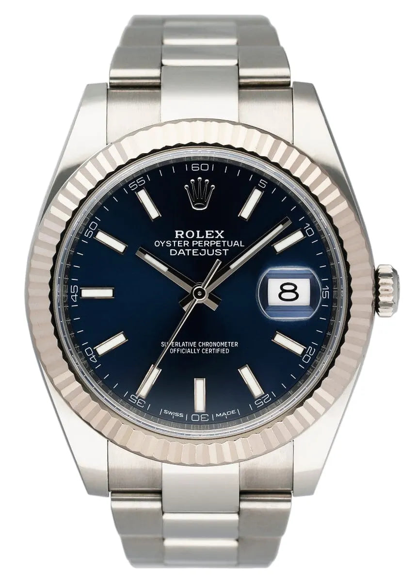 Rolex Datejust Blue Dial Steel