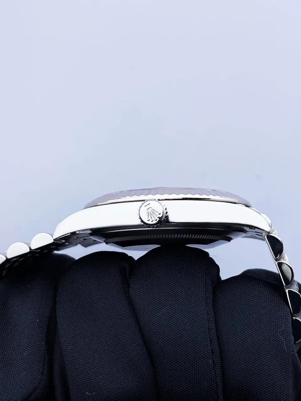 Rolex Blue Diamond Datejust Steel - Hình 5