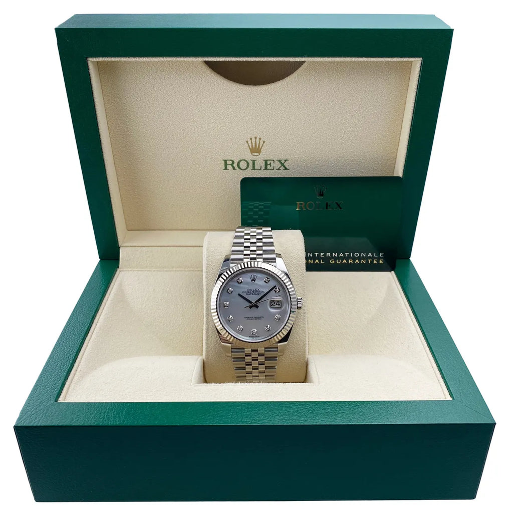 Rolex Mother of Pearl Diamond - Hình 2