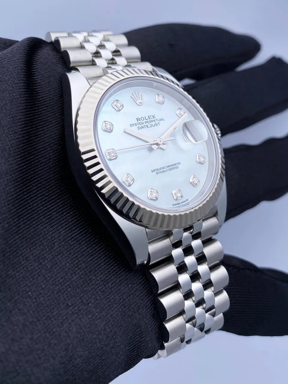 Rolex Mother of Pearl Diamond - Hình 4