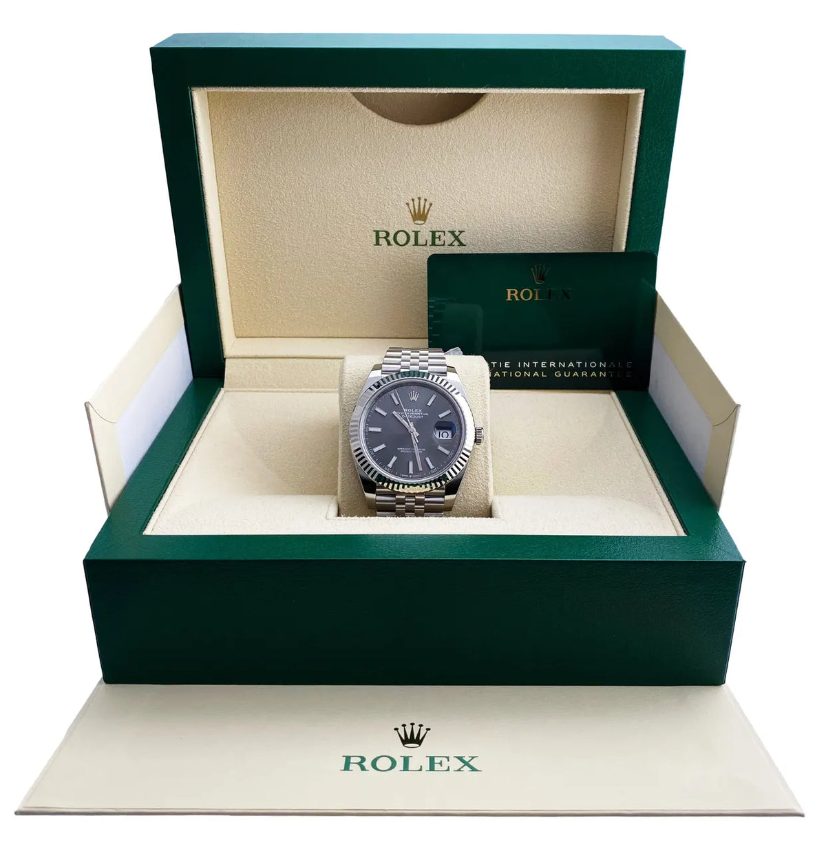 Rolex Datejust Slate Dial stainless steel - Hình 2
